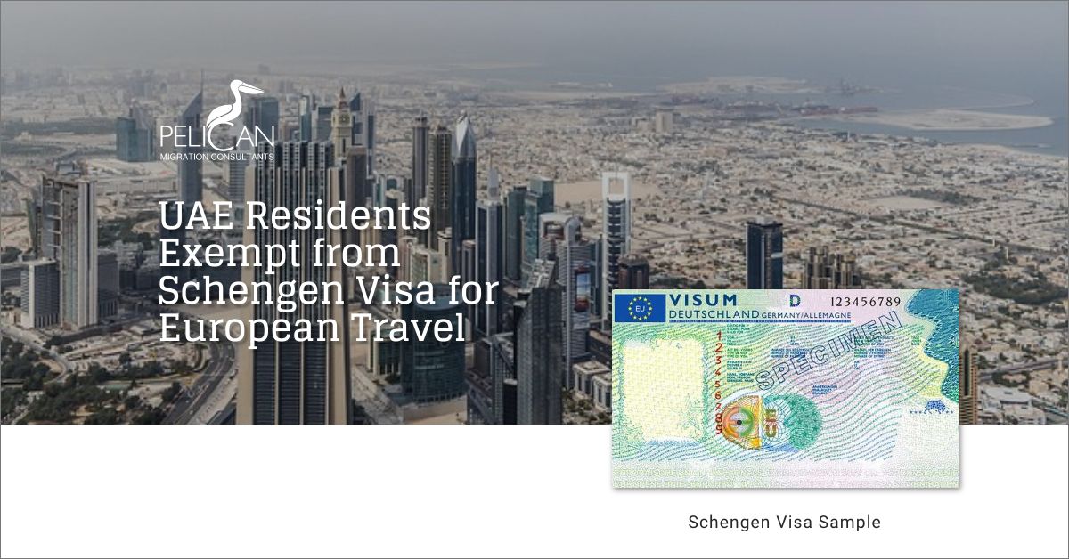 Uae Residents Exempt From Schengen Visa For European Travel